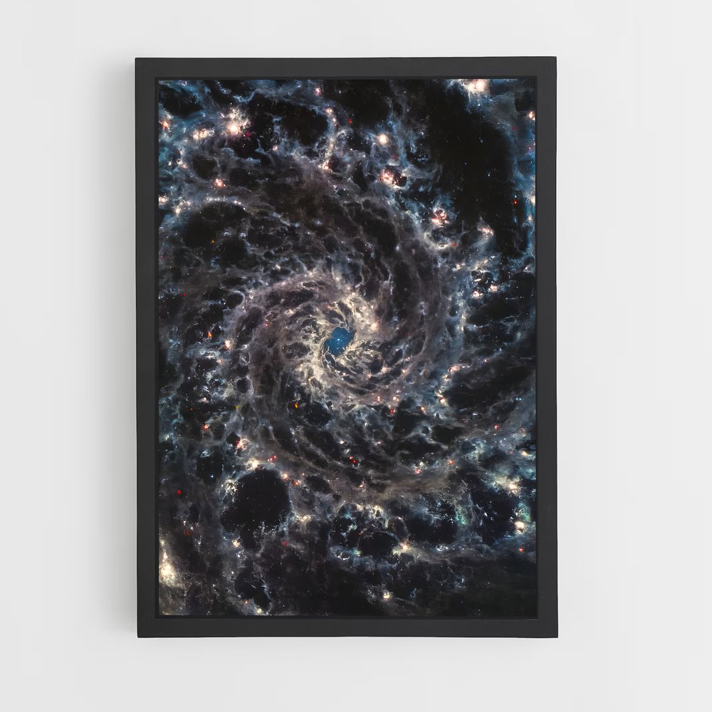 Poster Magnifique James Webb Telescope – affiche Astronomie (vue 2)